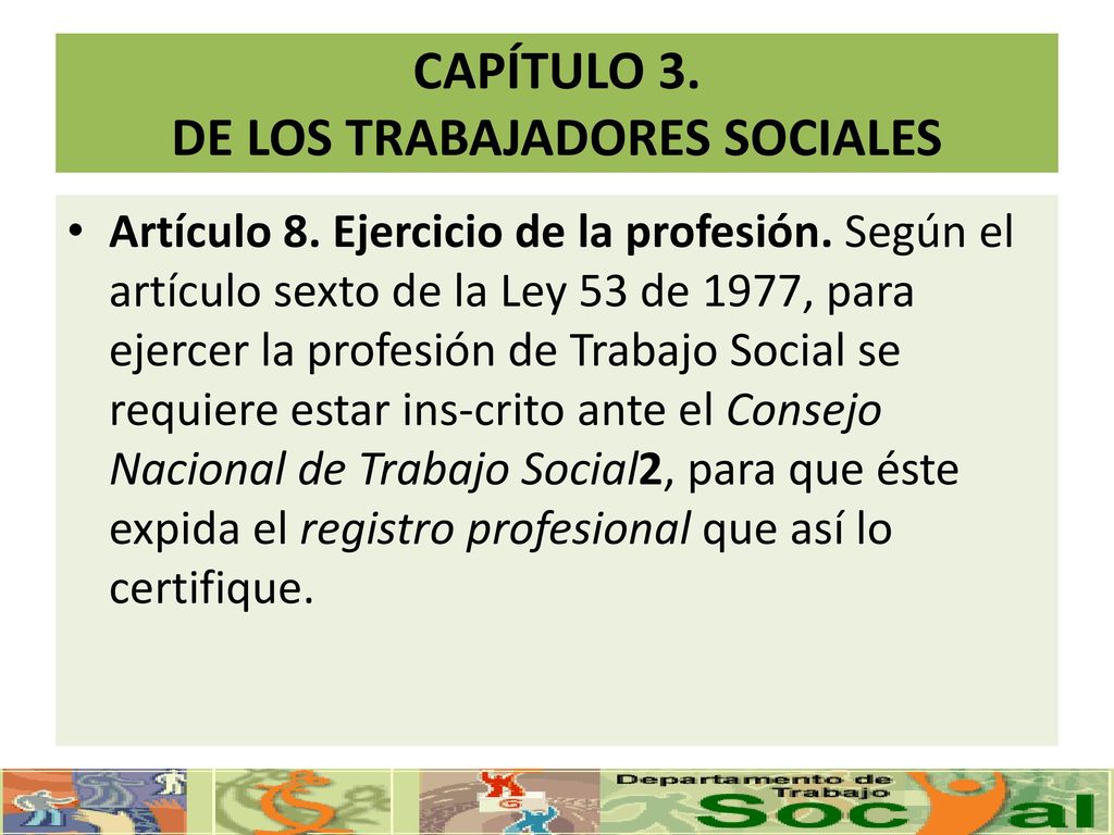 CÓDIGO DE ÉTICA DE LOS TRABAJADORES SOCIALES EN COLOMBIA - ppt descargar