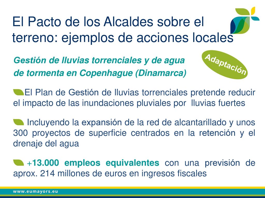 El Pacto de los Alcaldes sobre el terreno: ejemplos de acciones locales