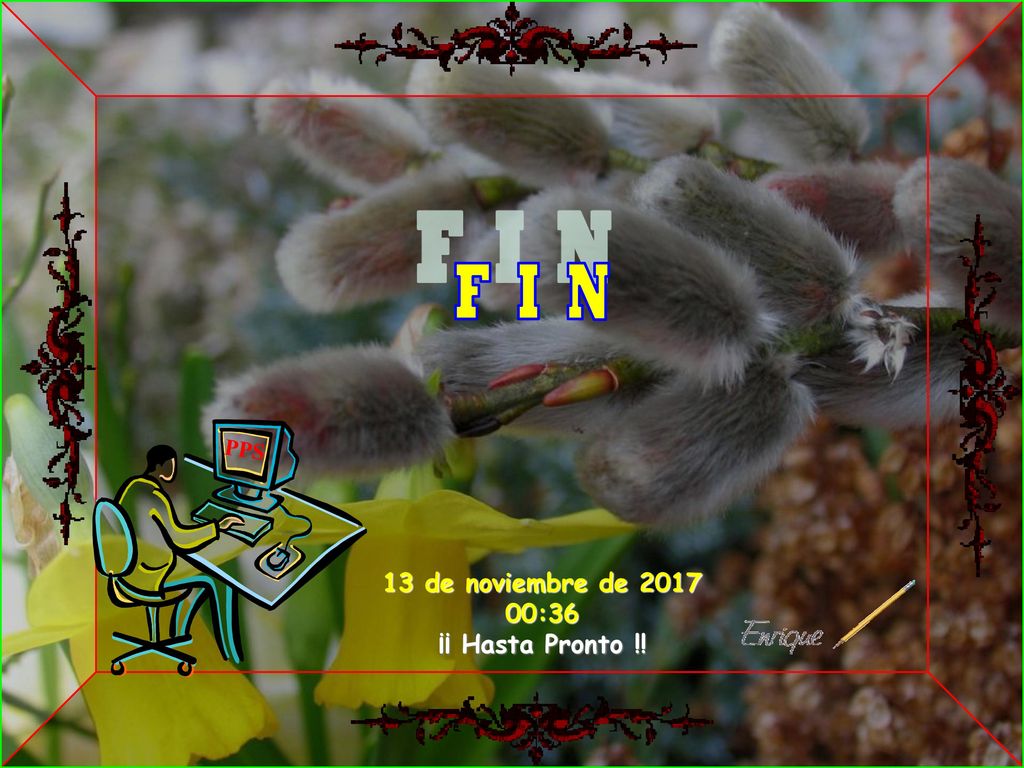 F I N PPS 13 de noviembre de :35 ¡¡ Hasta Pronto !! 9
