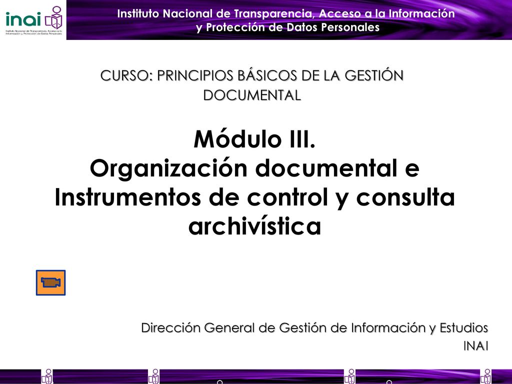 Dirección General de Gestión de Información y Estudios INAI