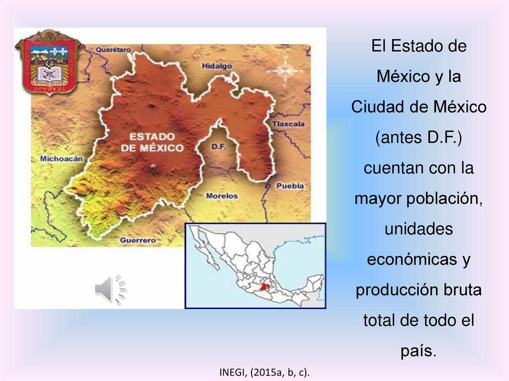 El Estado de México y la Ciudad de México (antes D. F
