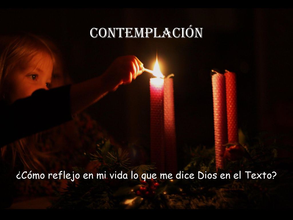 ¿Cómo reflejo en mi vida lo que me dice Dios en el Texto