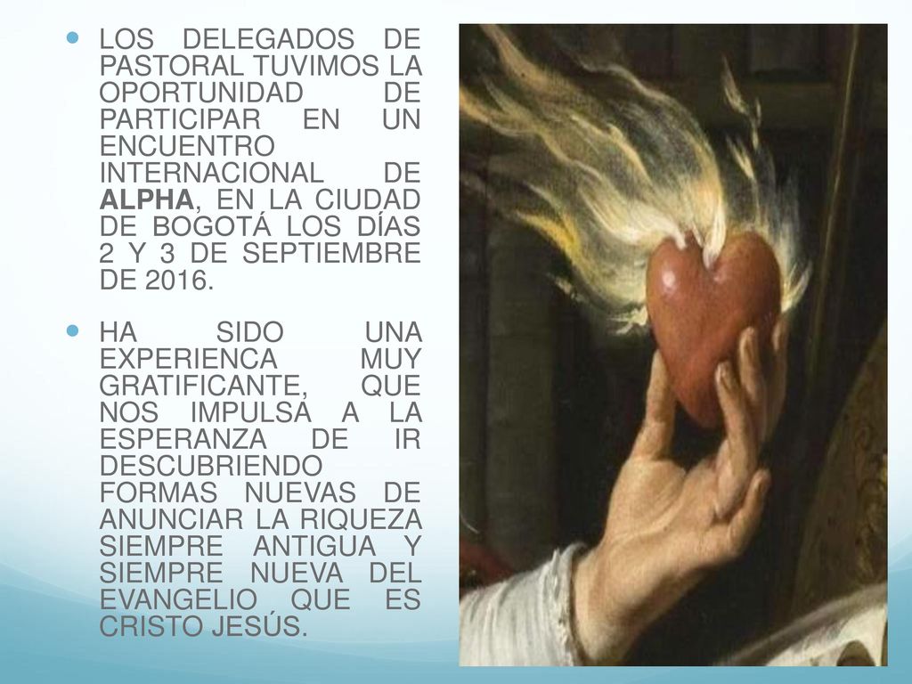 LOS DELEGADOS DE PASTORAL TUVIMOS LA OPORTUNIDAD DE PARTICIPAR EN UN ENCUENTRO INTERNACIONAL DE ALPHA, EN LA CIUDAD DE BOGOTÁ LOS DÍAS 2 Y 3 DE SEPTIEMBRE DE 2016.
