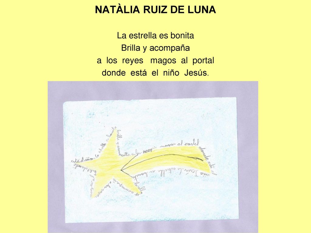 NATÀLIA RUIZ DE LUNA La estrella es bonita Brilla y acompaña
