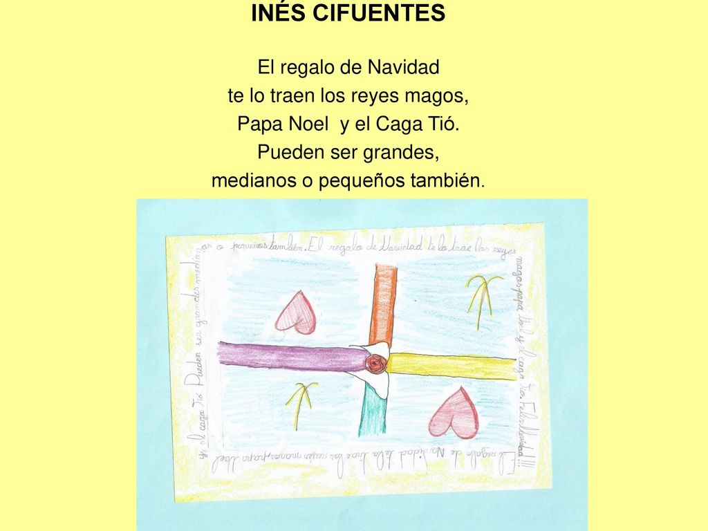 INÉS CIFUENTES El regalo de Navidad te lo traen los reyes magos,