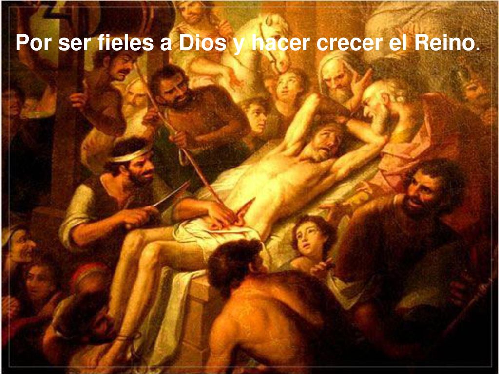 Por ser fieles a Dios y hacer crecer el Reino.