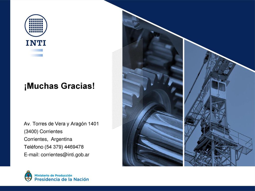 ¡Muchas Gracias! Av. Torres de Vera y Aragón 1401 (3400) Corrientes