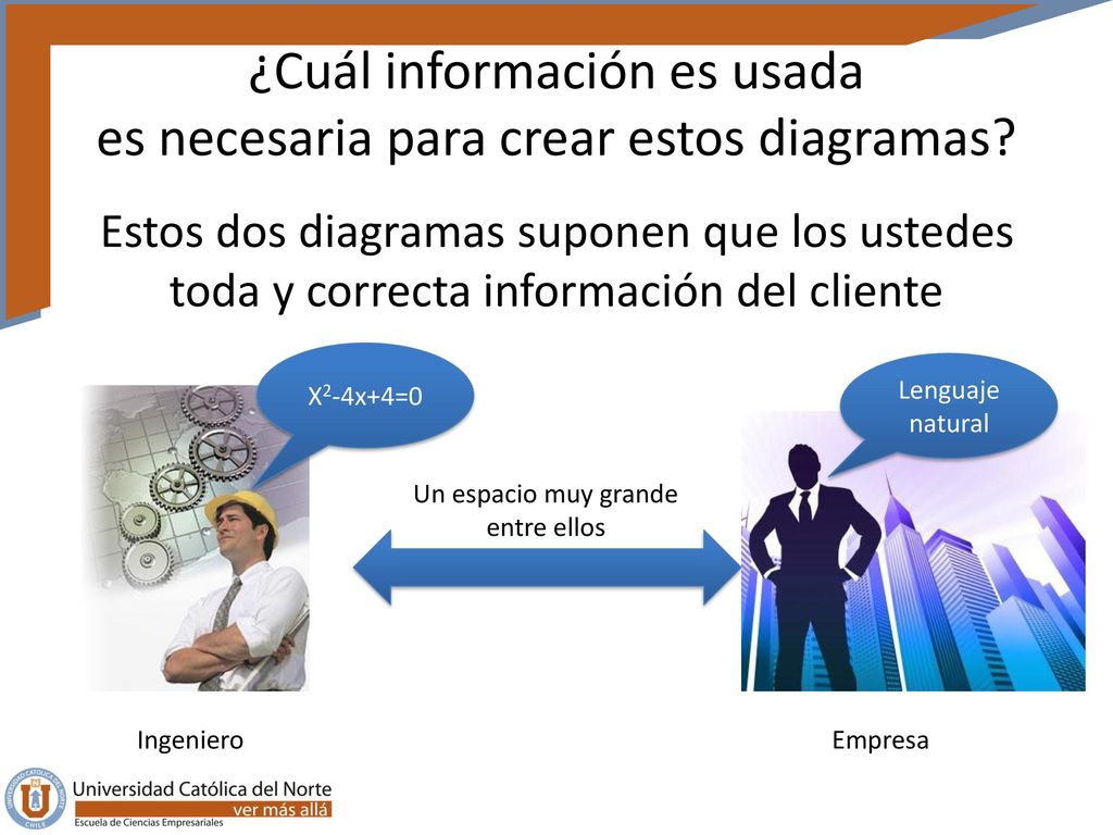 ¿Cuál información es usada es necesaria para crear estos diagramas