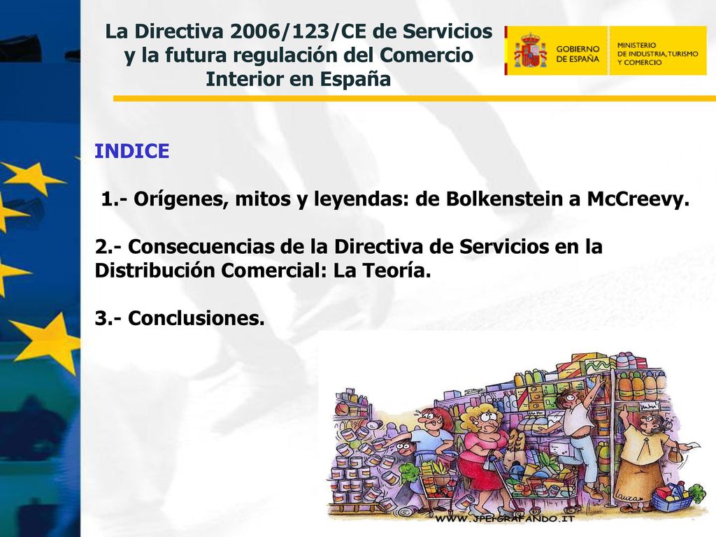 La Directiva 2006/123/CE de Servicios y la futura regulación del Comercio Interior en España