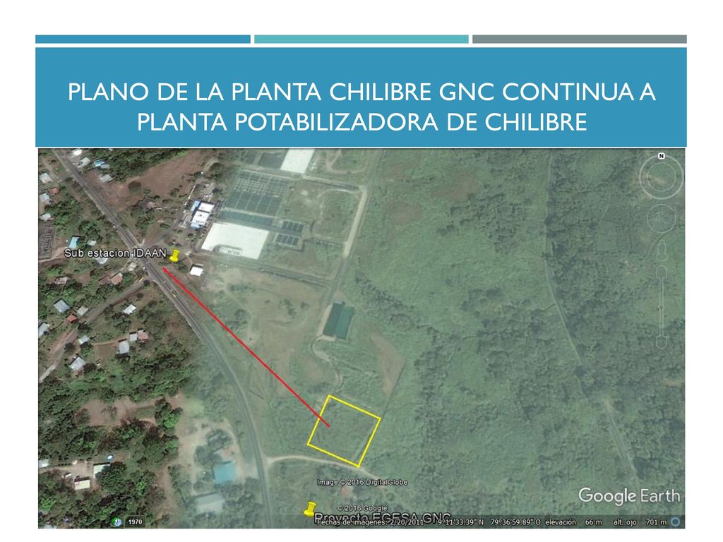 PLANO DE LA PLANTA CHILIBRE GNC CONTINUA A PLANTA POTABILIZADORA DE CHILIBRE