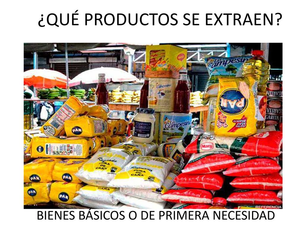 ¿QUÉ PRODUCTOS SE EXTRAEN