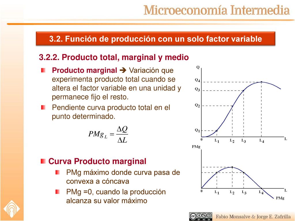 3.2. Función de producción con un solo factor variable