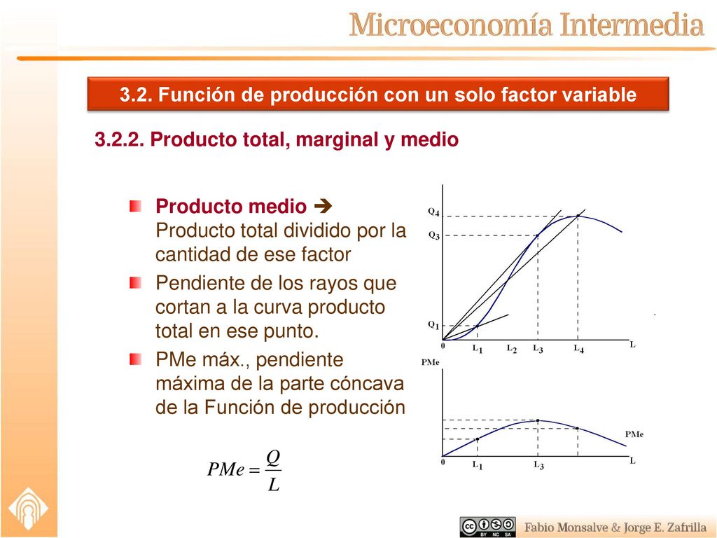 3.2. Función de producción con un solo factor variable