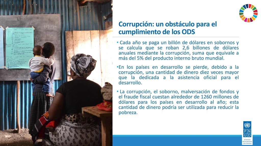 Corrupción: un obstáculo para el cumplimiento de los ODS