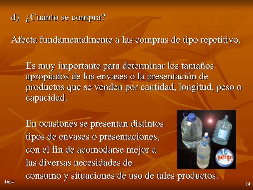 Afecta fundamentalmente a las compras de tipo repetitivo.