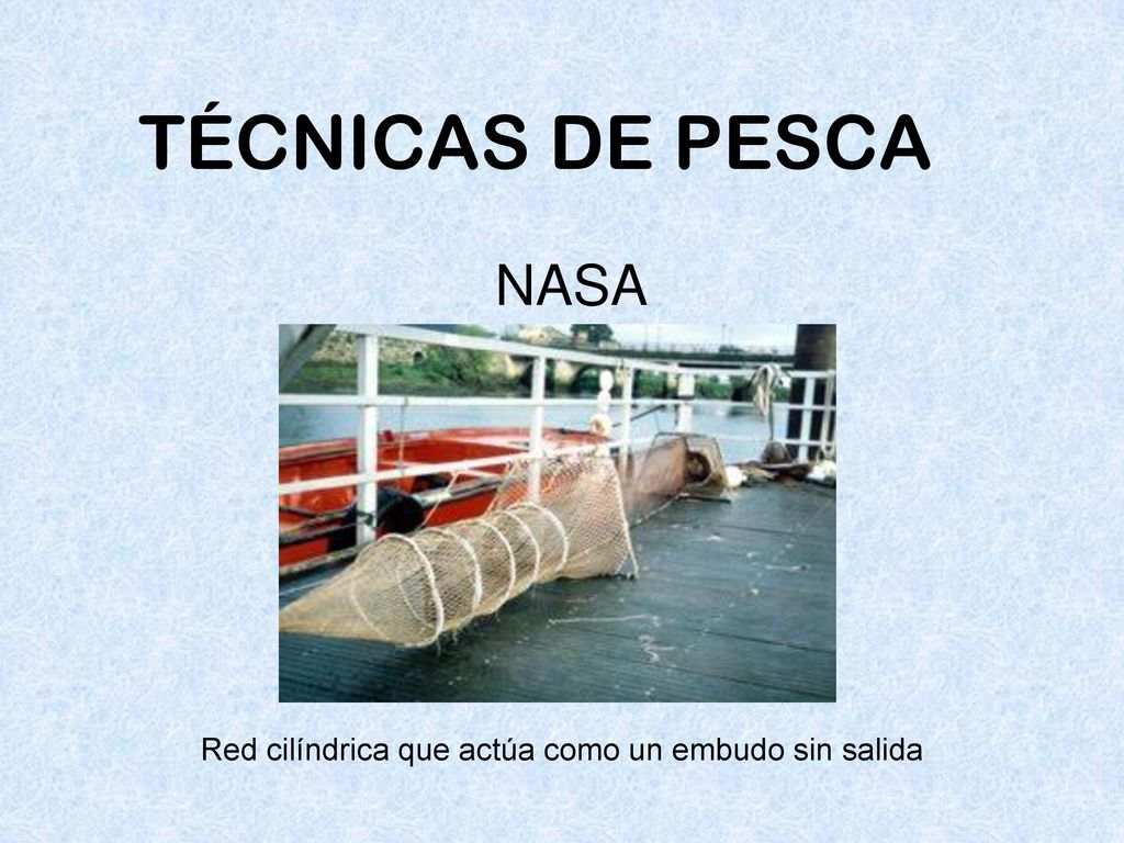 NASA Red cilíndrica que actúa como un embudo sin salida