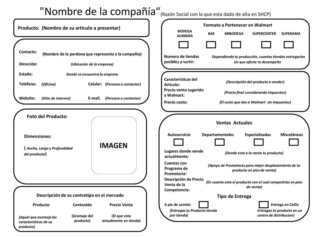 Nombre de la compañía (Razón Social con la que esta dado de alta en SHCP)