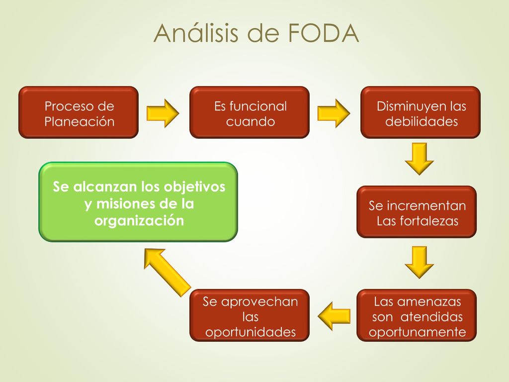 Se alcanzan los objetivos y misiones de la organización