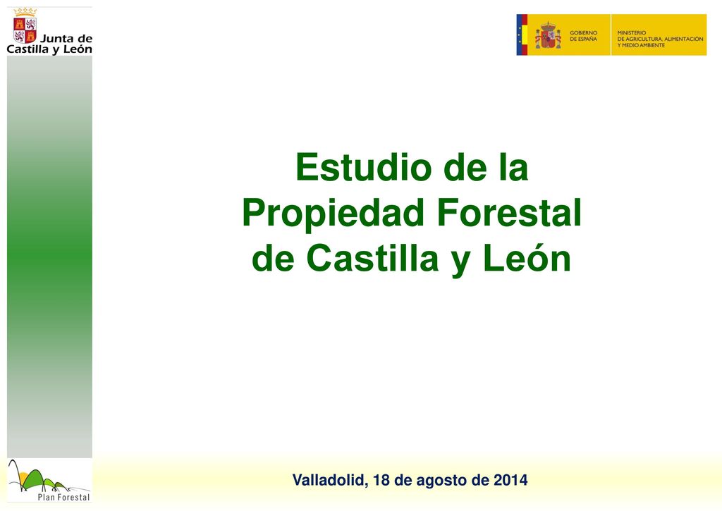 Estudio de la Propiedad Forestal de Castilla y León