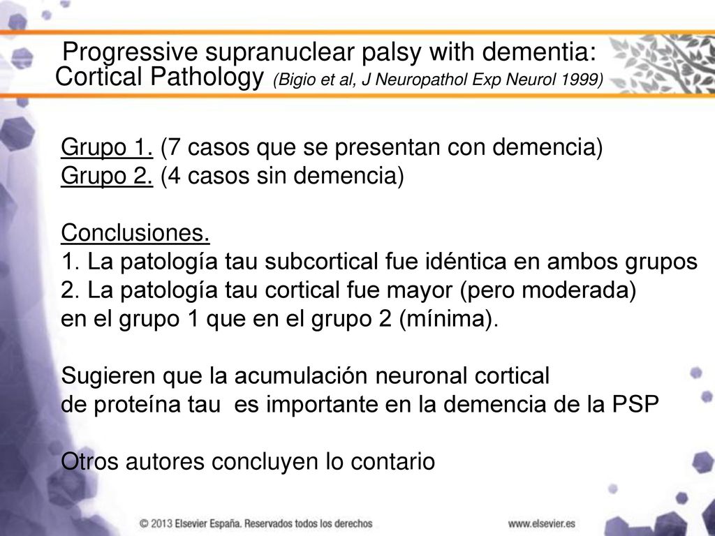 Progressive supranuclear palsy with dementia: Cortical Pathology (Bigio et al, J Neuropathol Exp Neurol 1999)
