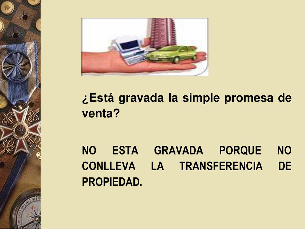 NO ESTA GRAVADA PORQUE NO CONLLEVA LA TRANSFERENCIA DE PROPIEDAD.