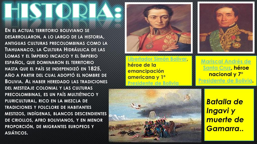 HISTORIA: Batalla de Ingavi y muerte de Gamarra..
