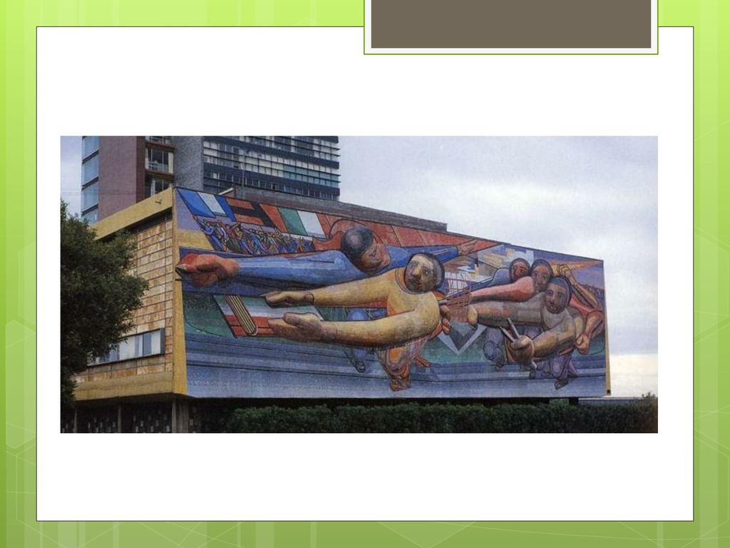 Mural El pueblo a la Universidad y la Universidad al pueblo Rectoría de la UNAM