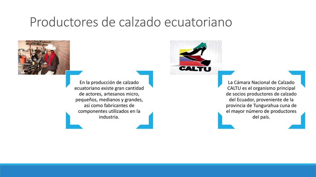 Productores de calzado ecuatoriano