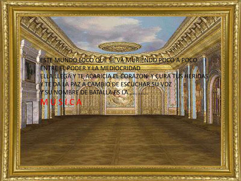 M U S I C A ESTE MUNDO LOCO QUE SE VA MURIENDO POCO A POCO