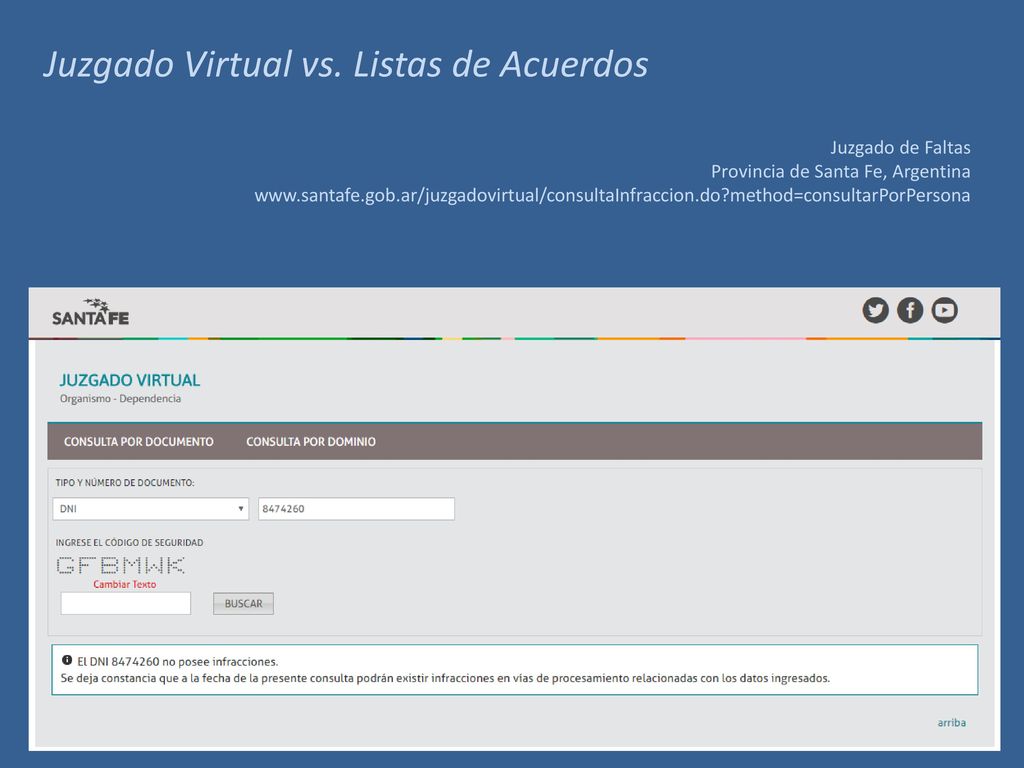 Juzgado Virtual vs. Listas de Acuerdos