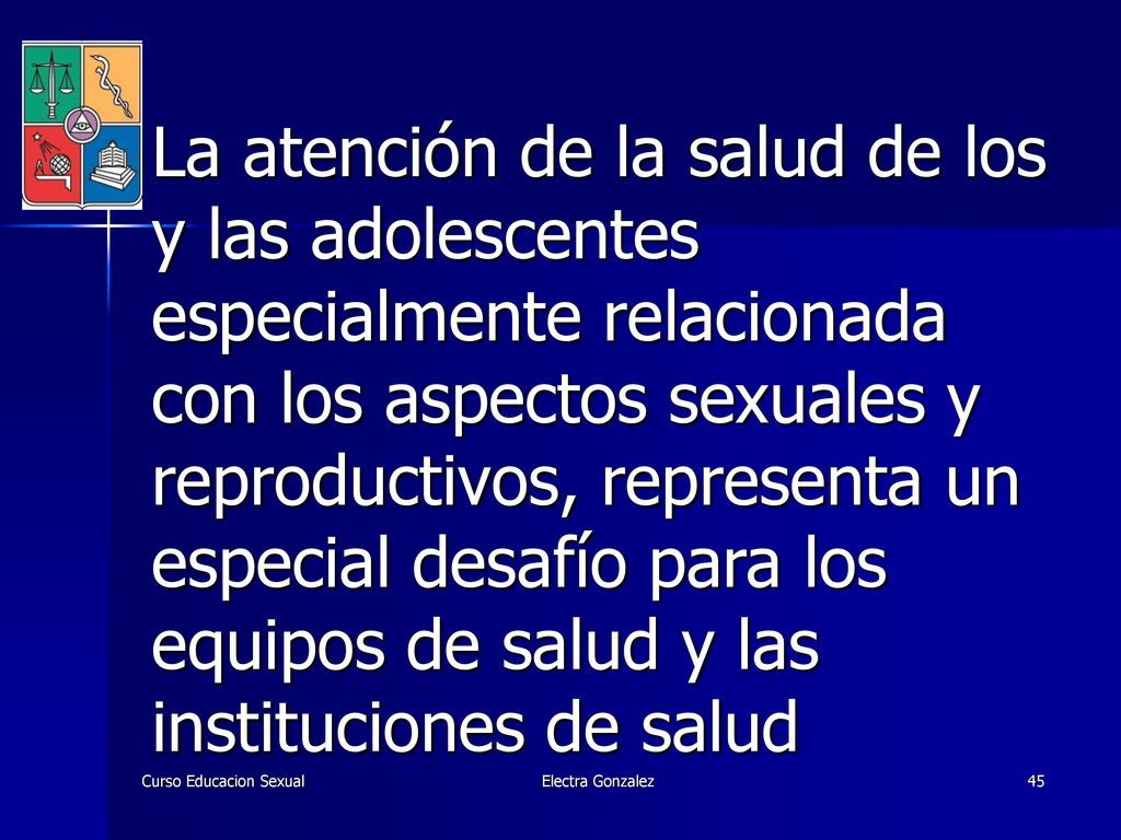 La atención de la salud de los y las adolescentes especialmente relacionada con los aspectos sexuales y reproductivos, representa un especial desafío para los equipos de salud y las instituciones de salud