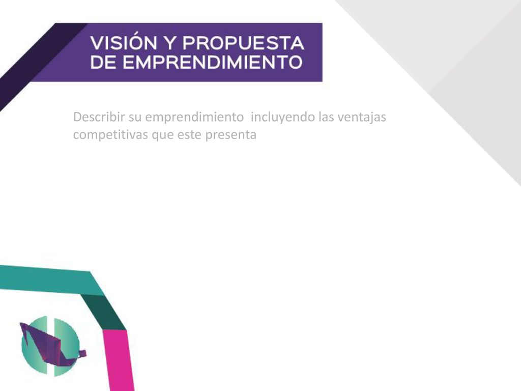 Describir su emprendimiento incluyendo las ventajas competitivas que este presenta