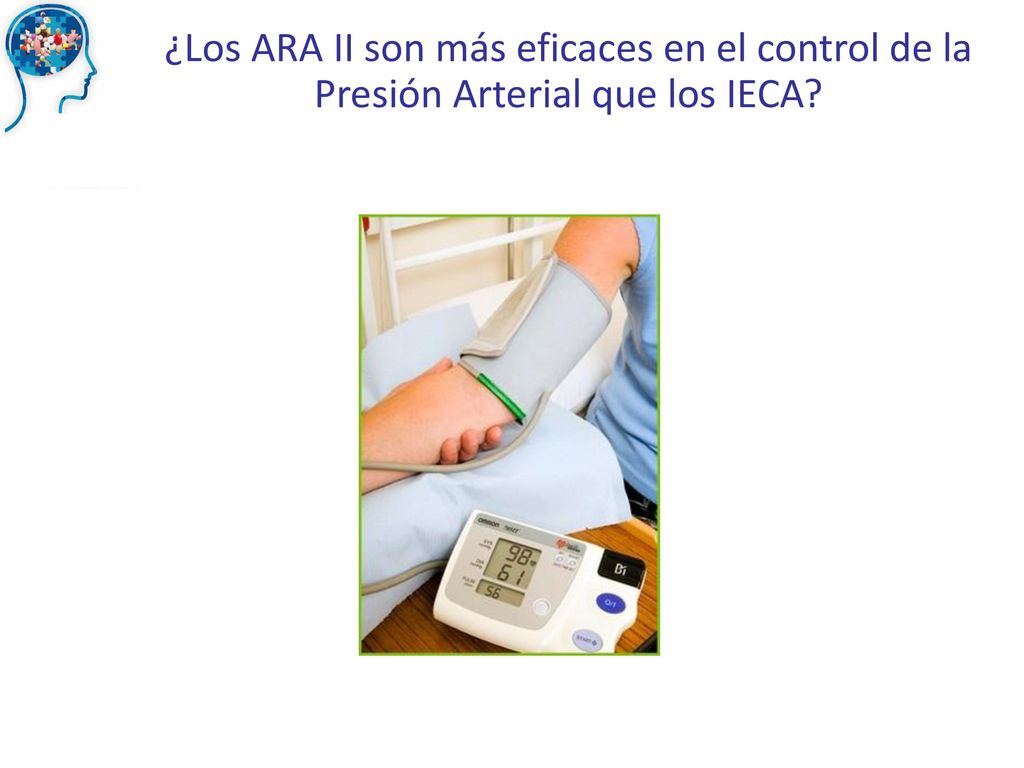 ¿Los ARA II son más eficaces en el control de la Presión Arterial que los IECA