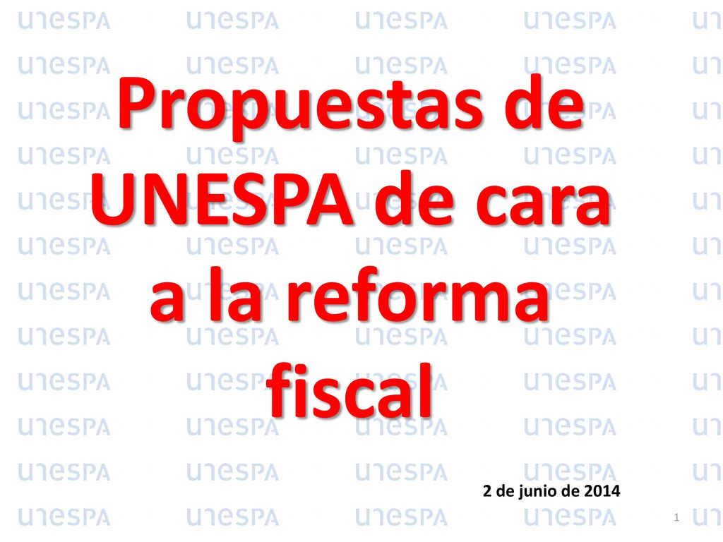 Propuestas de UNESPA de cara a la reforma fiscal