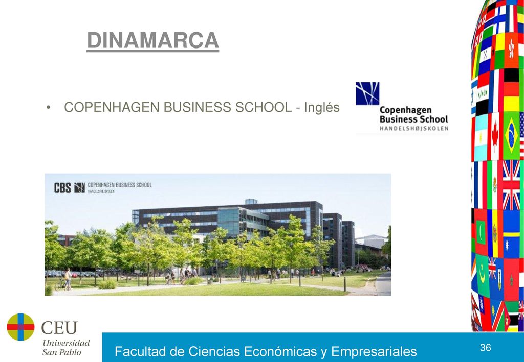 DINAMARCA COPENHAGEN BUSINESS SCHOOL - Inglés