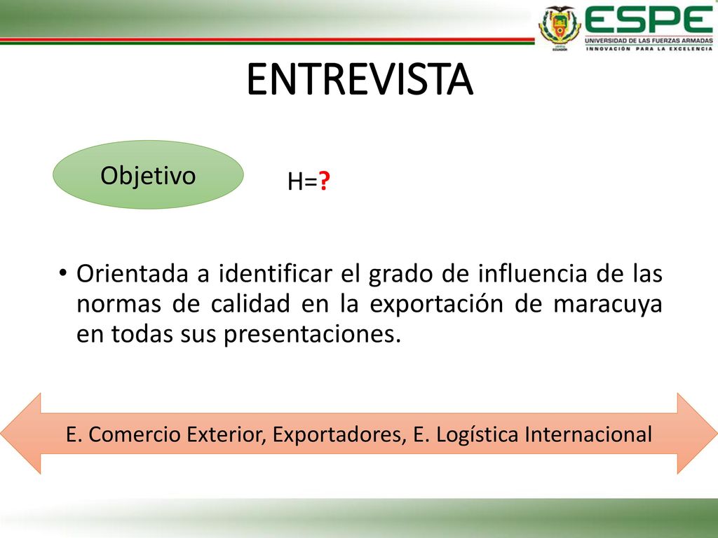 E. Comercio Exterior, Exportadores, E. Logística Internacional