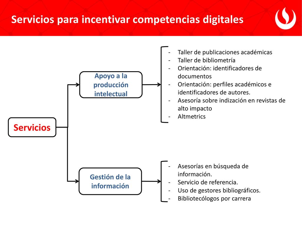 Apoyo a la producción intelectual Gestión de la información