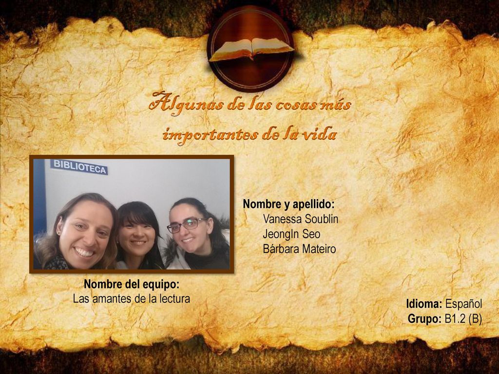 Algunas de las cosas más importantes de la vida