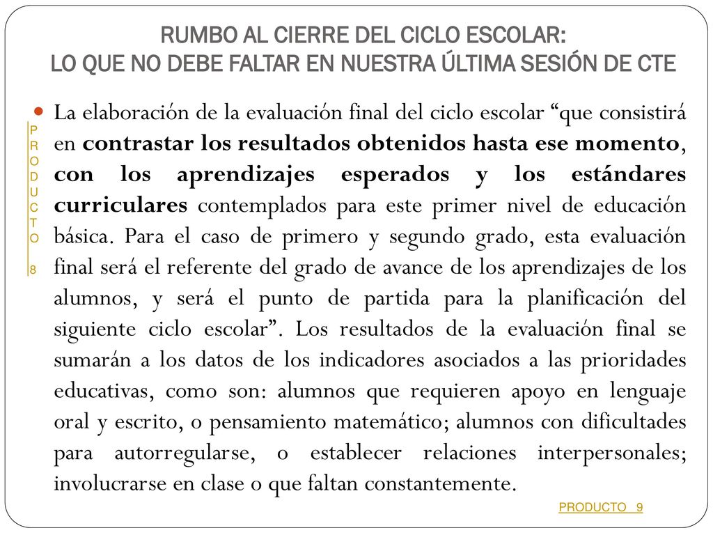 RUMBO AL CIERRE DEL CICLO ESCOLAR: LO QUE NO DEBE FALTAR EN NUESTRA ÚLTIMA SESIÓN DE CTE