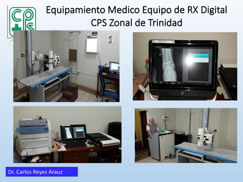 Equipamiento Medico Equipo de RX Digital CPS Zonal de Trinidad