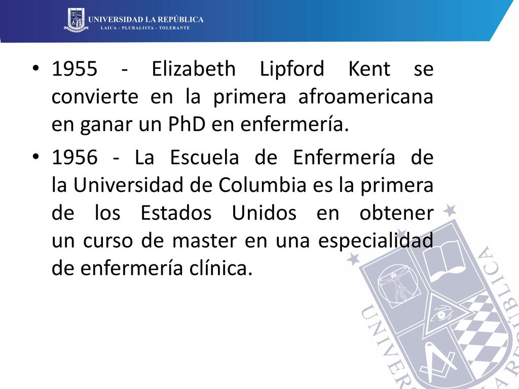 Elizabeth Lipford Kent se convierte en la primera afroamericana en ganar un PhD en enfermería.