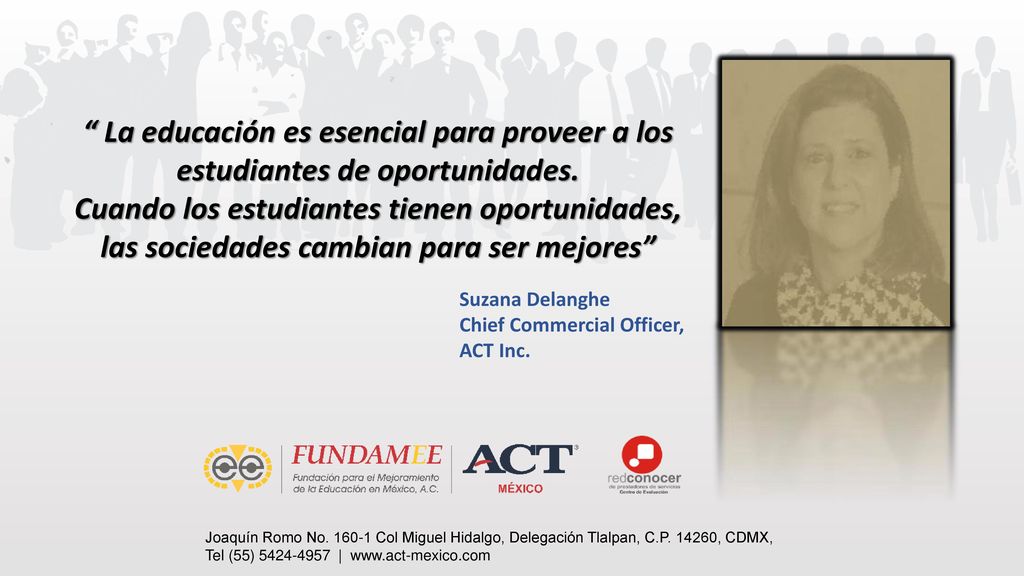 La educación es esencial para proveer a los estudiantes de oportunidades.