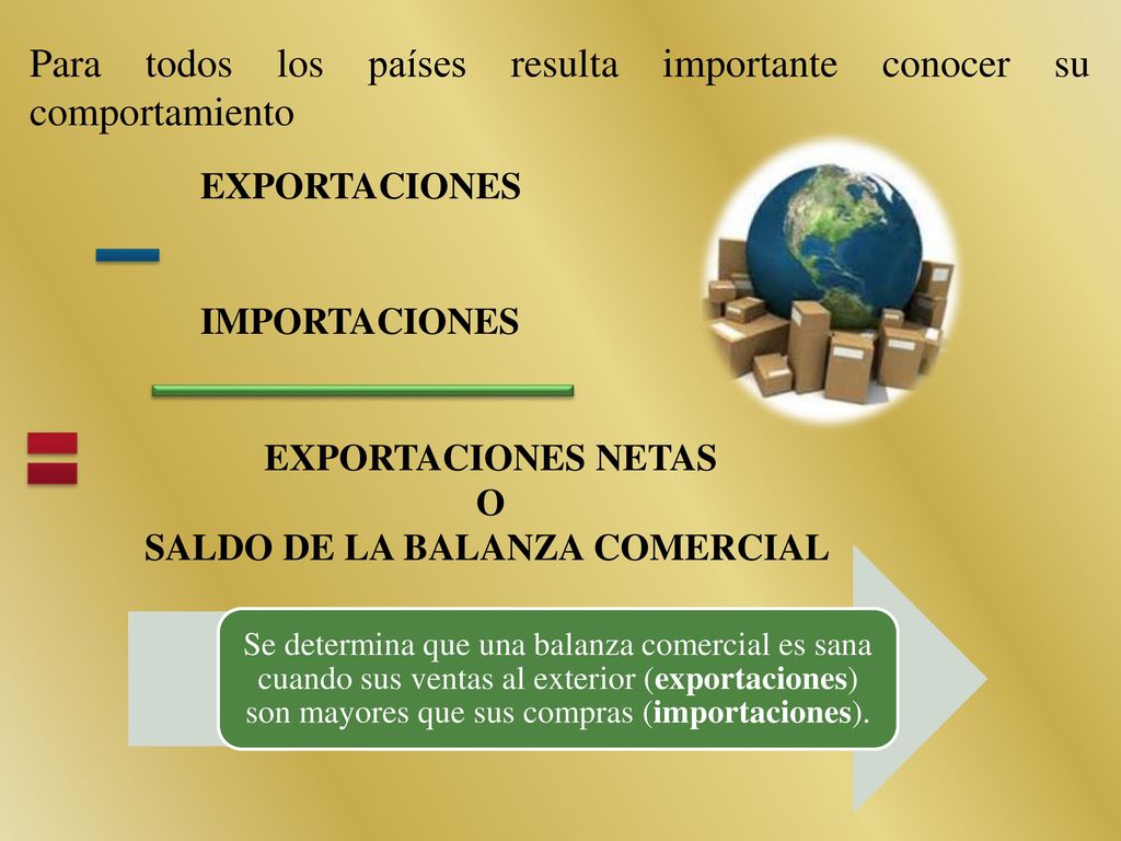 Para todos los países resulta importante conocer su comportamiento