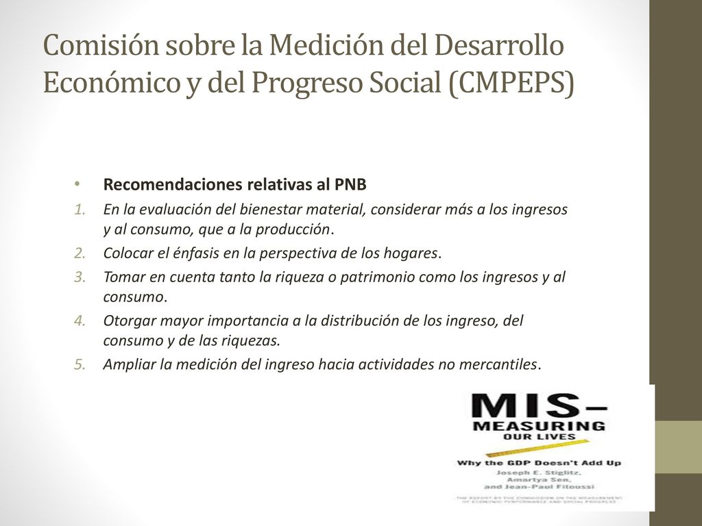 Comisión sobre la Medición del Desarrollo Económico y del Progreso Social (CMPEPS)