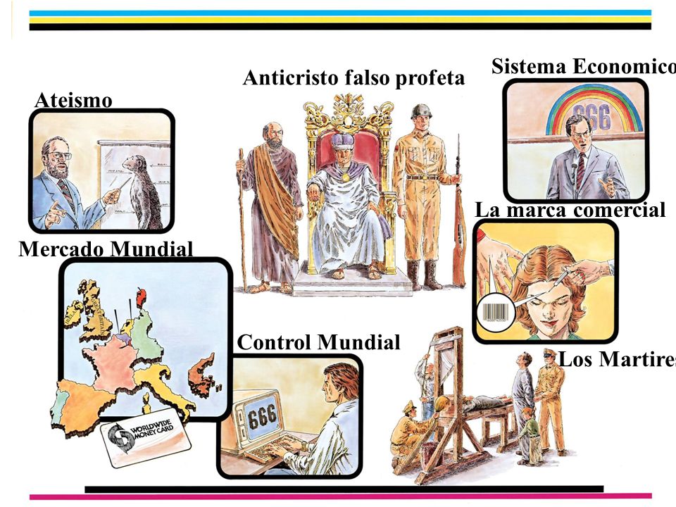Sistema Economico Anticristo falso profeta. Ateismo. La marca comercial. Mercado Mundial. Control Mundial.