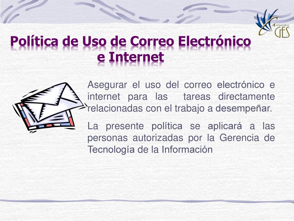 Política de Uso de Correo Electrónico e Internet