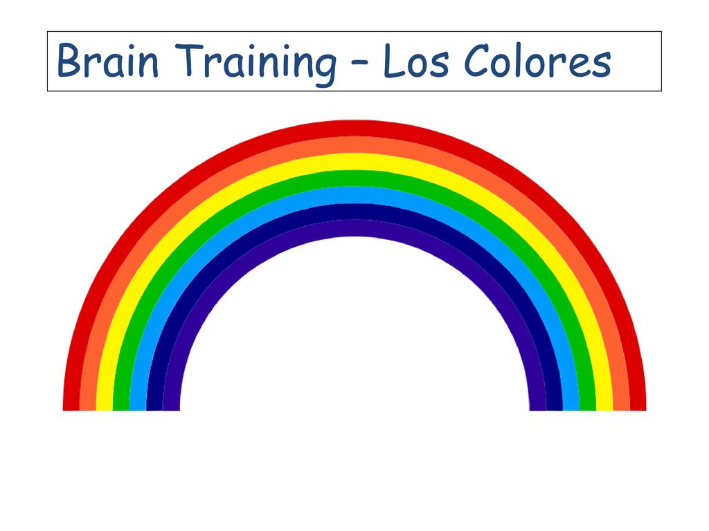 Brain Training – Los Colores