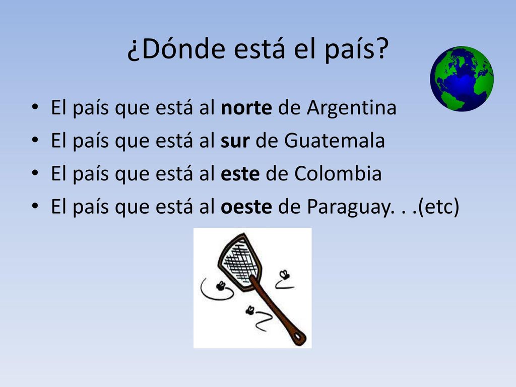 ¿Dónde está el país El país que está al norte de Argentina