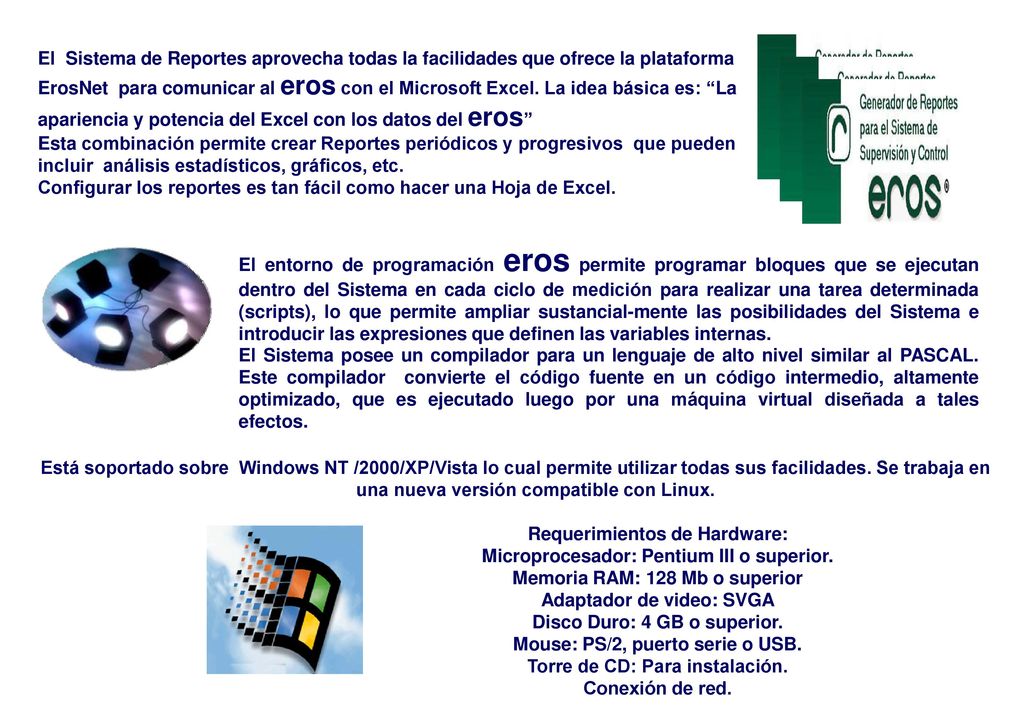 Configurar los reportes es tan fácil como hacer una Hoja de Excel.