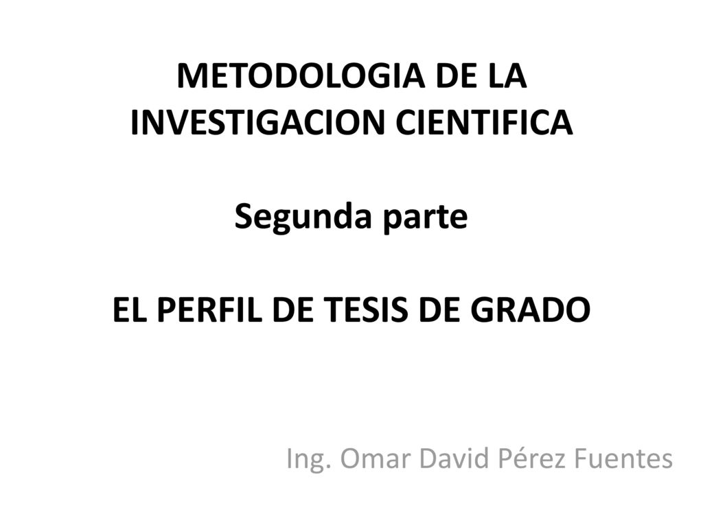 Ing. Omar David Pérez Fuentes